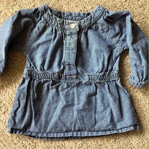Carters chambray dress 3 months